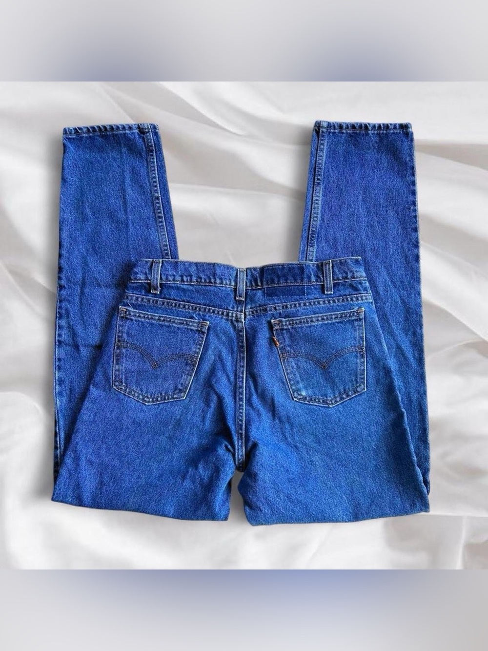 90s Levi’s 550 Orange Tab Jeans